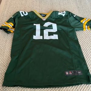 Packers - #12 - Aaron Rogers - kids XL - worn once